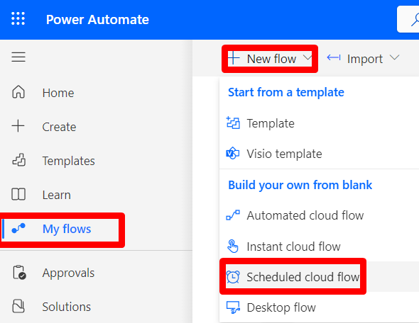 Scheduled Trigger Flows